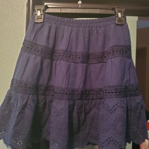 URBAN Romantics Navy mini skirt